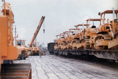 产品从新宝GG铁路专用线发车